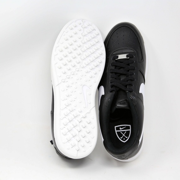 Nike Lunar Force 1 Golf Shoe Black White Lunarlon - Picture 7 of 7